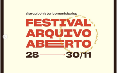 Festival Arquivo Aberto – Aplicação de Blockchain em Instituições Culturais e NFTs de Documentos Históricos